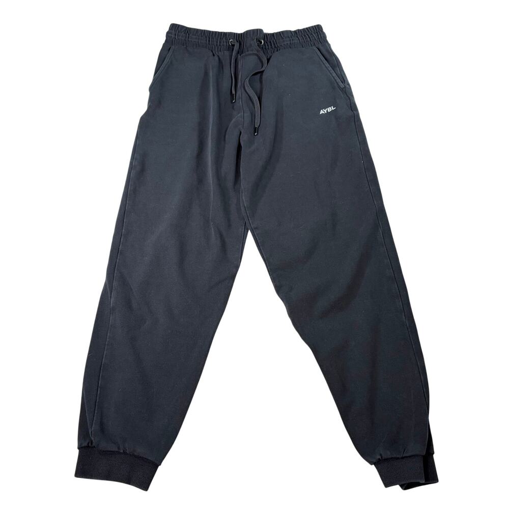 AYBL womens black jogger sweatpants. Size M. athleisure, loungewear, drawstring
